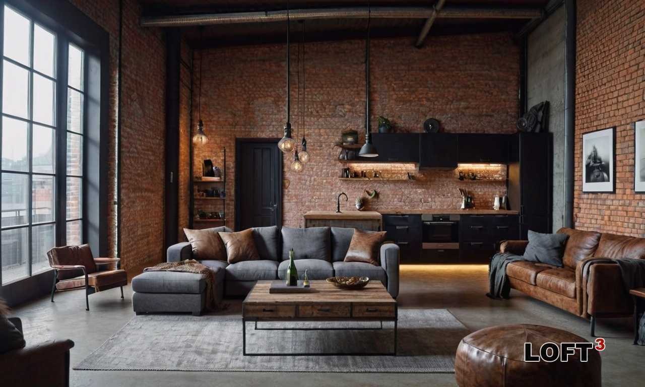 Как выбрать мебель для ванной в стиле Лофт с деревянными акцентами?