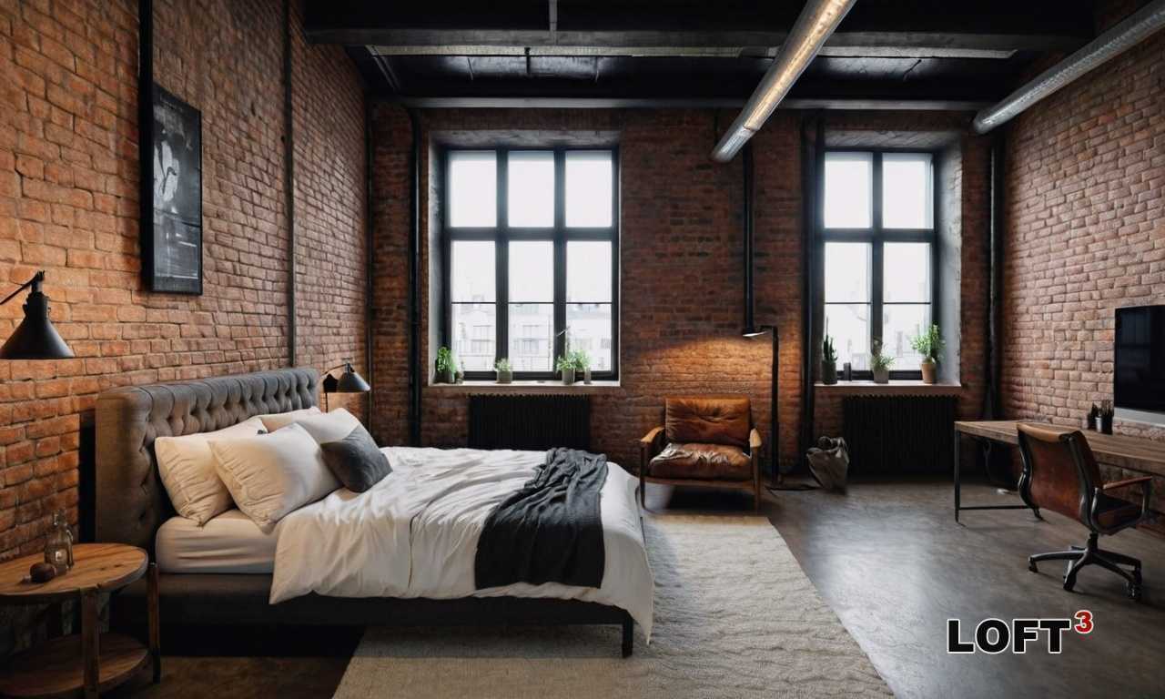 Как оформить маленькую кухню с мебелью Лофт и акцентами на открытые полки?