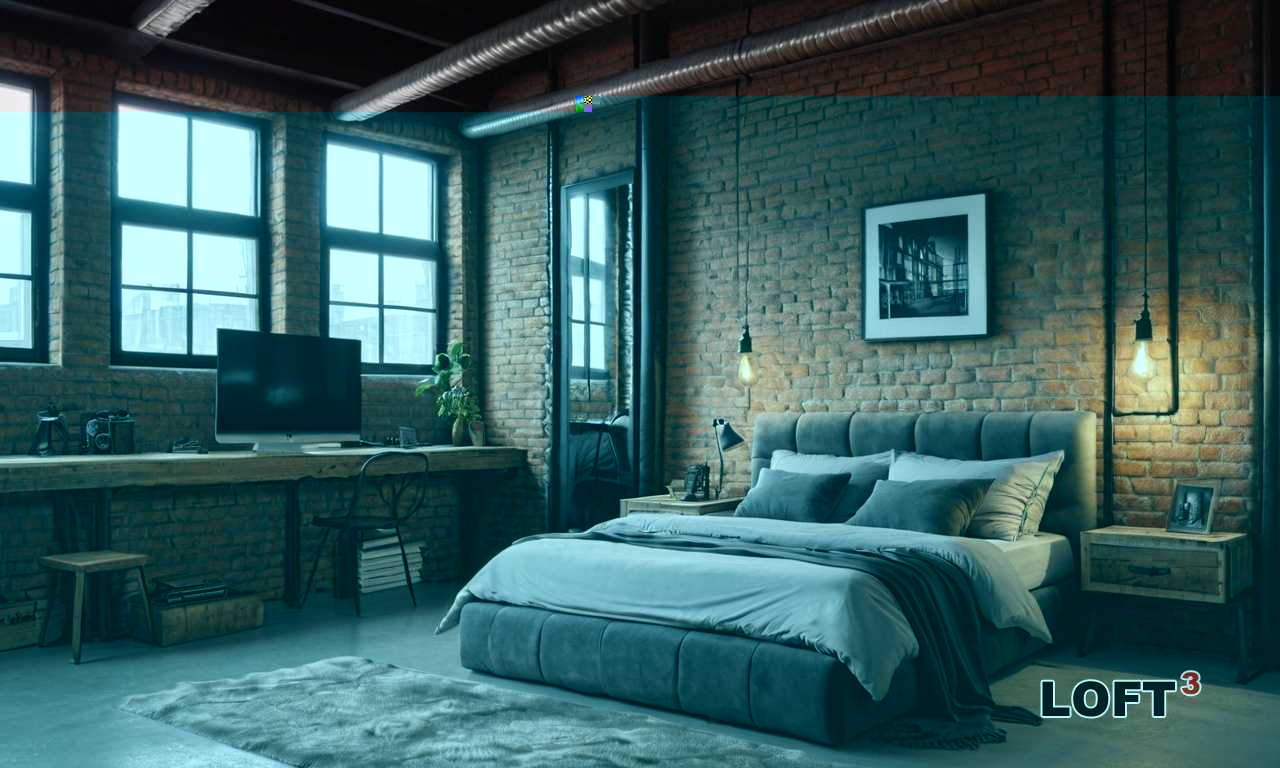 Советы по зонированию пространства в небольших лофтах для поклонников фанк-стиля