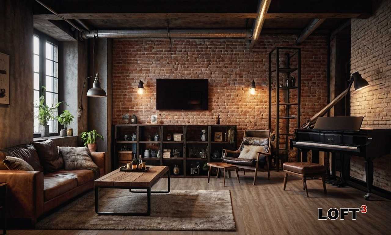 Уход за металлическими элементами в условиях лофта