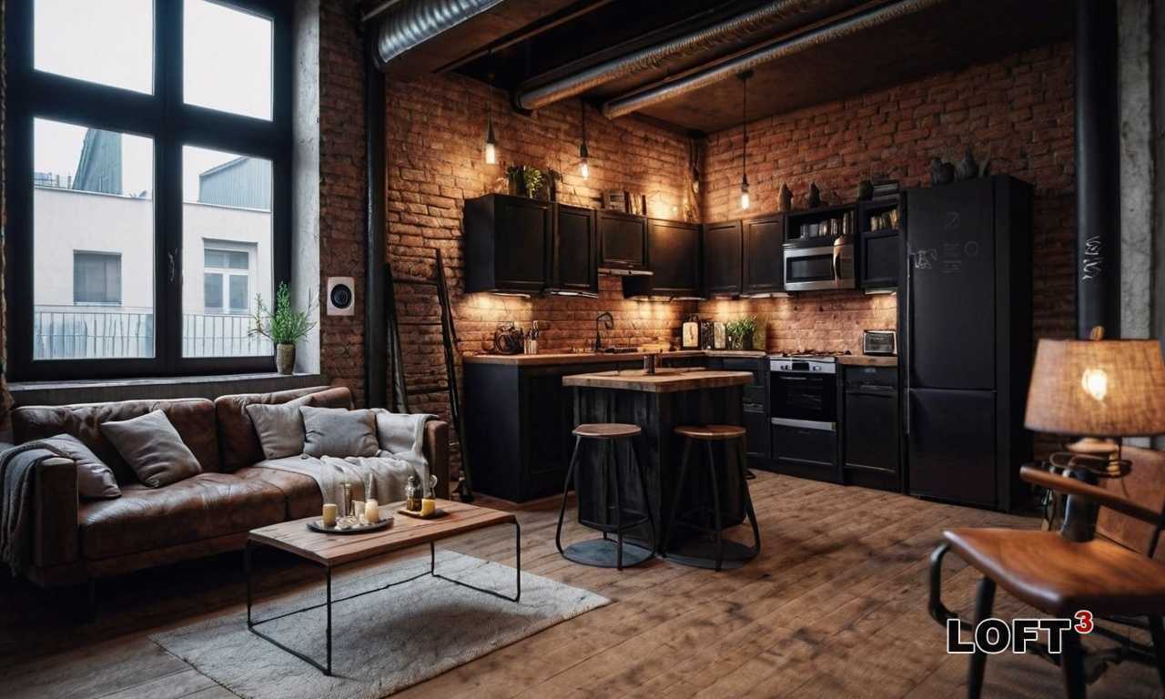 Влияние отделки стен на выбор краски для лофта