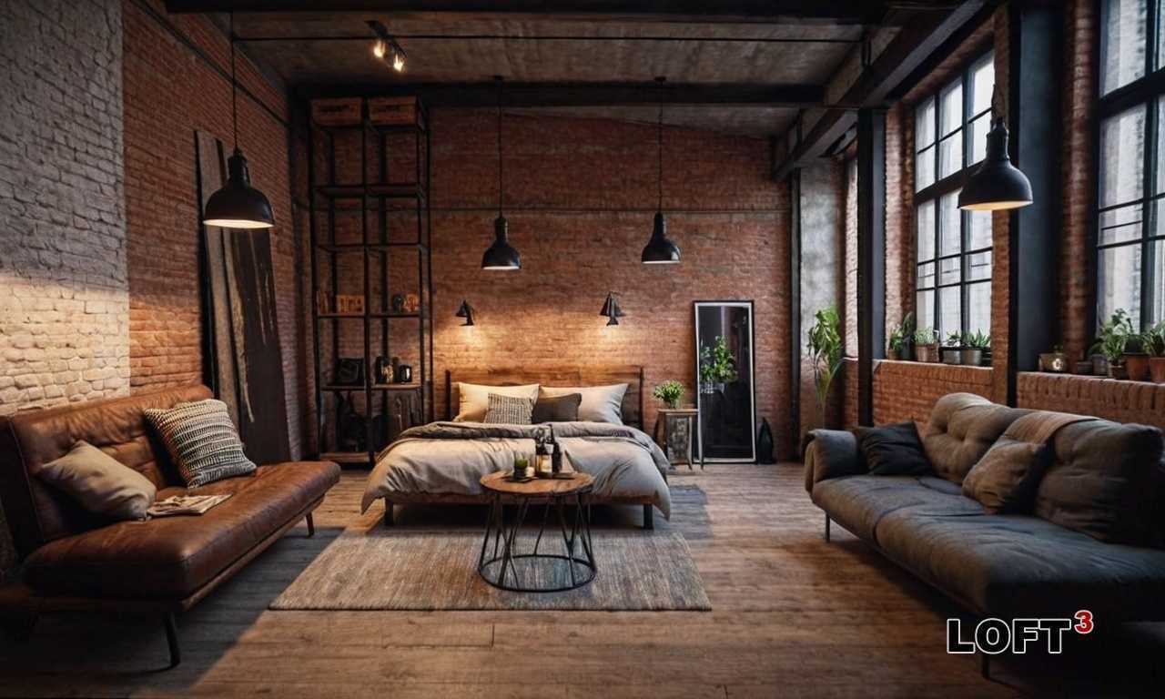 Как выбрать стиль стеллажа в лофт-дизайн?