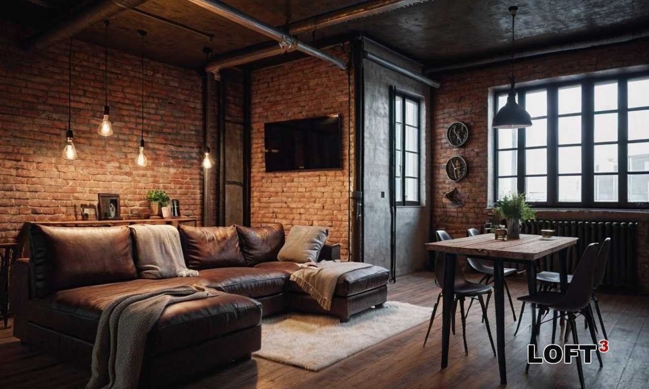 Как создать интерьер в стиле лофт в маленькой квартире Как создать интерьер в стиле лофт в маленькой квартире