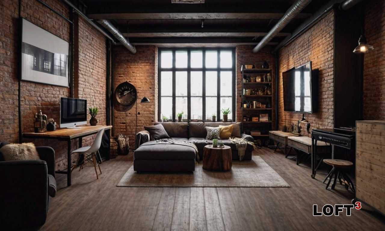 Лофт с элементами ретро - как соединить современность и классику