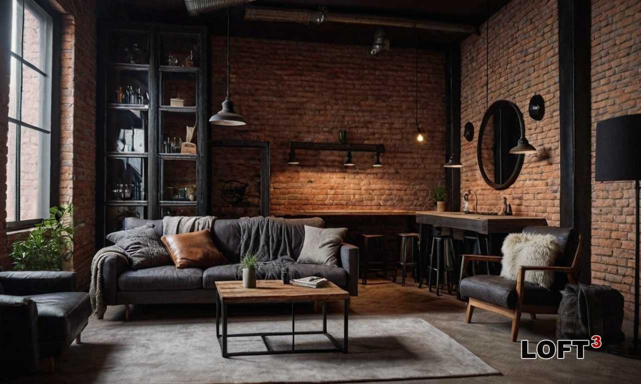 Как выбрать ткани для штор в стиле лофт