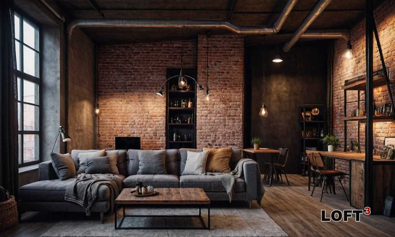 Использование металла для создания акцентных стен