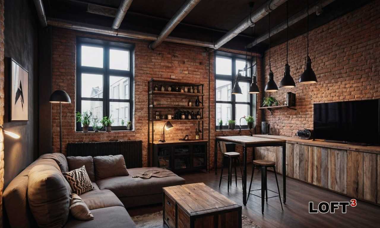 Выбор мебели для открытого лофта: баланс между стилем и удобством