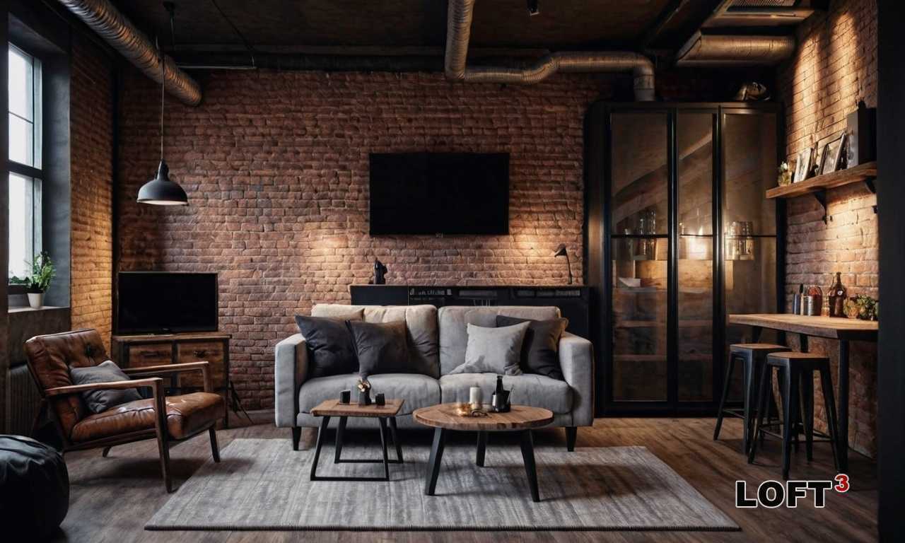 Обустройство ванной комнаты в стиле Лофт - выбор сантехники и декора