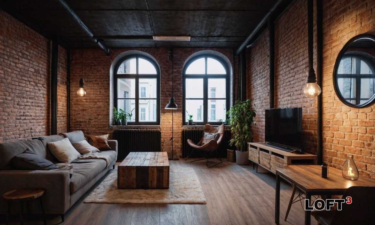 Квартиры-лофты с мозаичными панно - нестандартный декор в индустриальном интерьере Квартиры-лофты с мозаичными панно - нестандартный декор в индустриальном интерьере