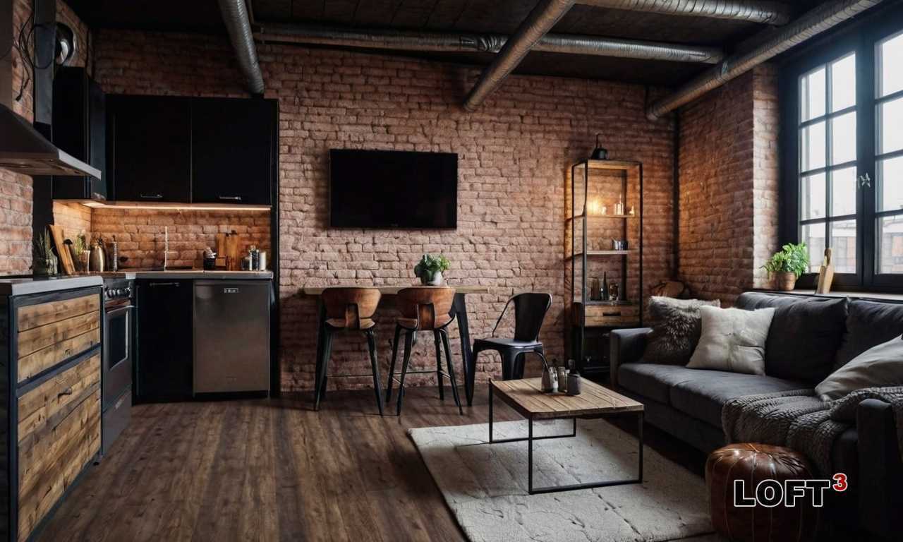 Лофт с открытой душевой зоной - новый взгляд на индустриальный стиль Лофт с открытой душевой зоной - новый взгляд на индустриальный стиль