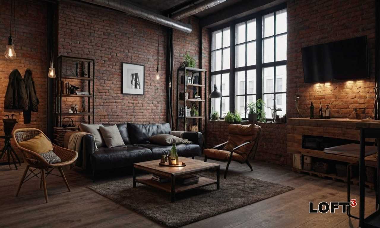 2. Декор: минимализм и индустриальные акценты