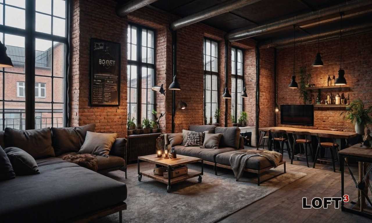 Как интегрировать подвесную мебель в пространство с высокими потолками