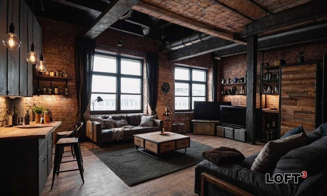 Как подобрать отделочные материалы для стиля лофт?