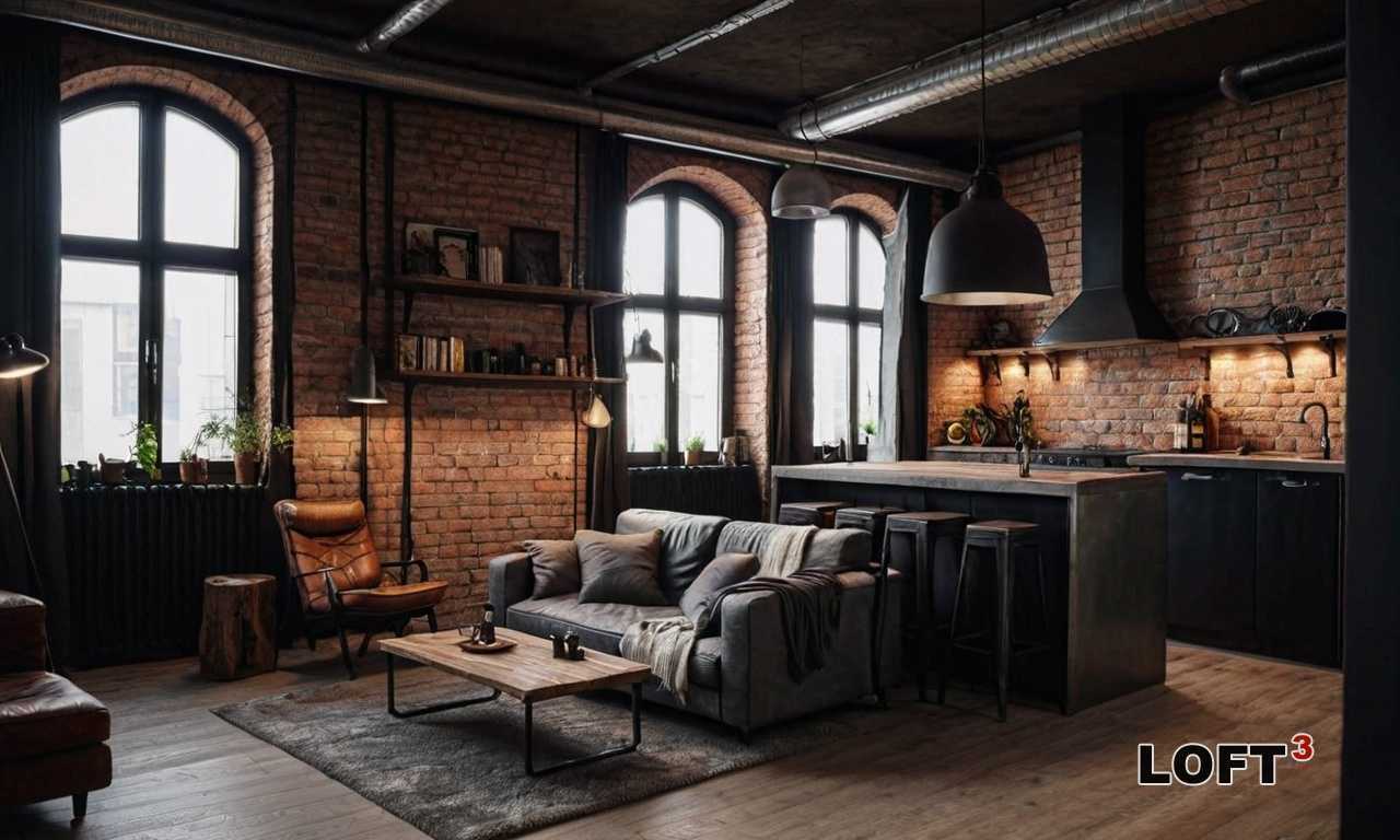 Одним из ключевых элементов лофт-пространства становятся undefinedстены</strong class=