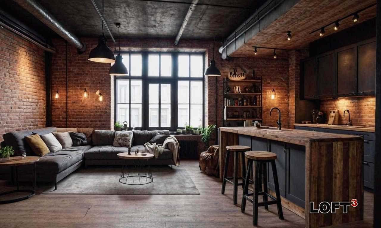 Выбор материалов для мебели в стиле лофт