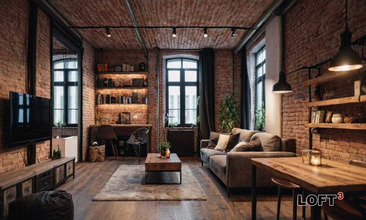 Варианты перил и ограждений для лестницы в стиле лофт