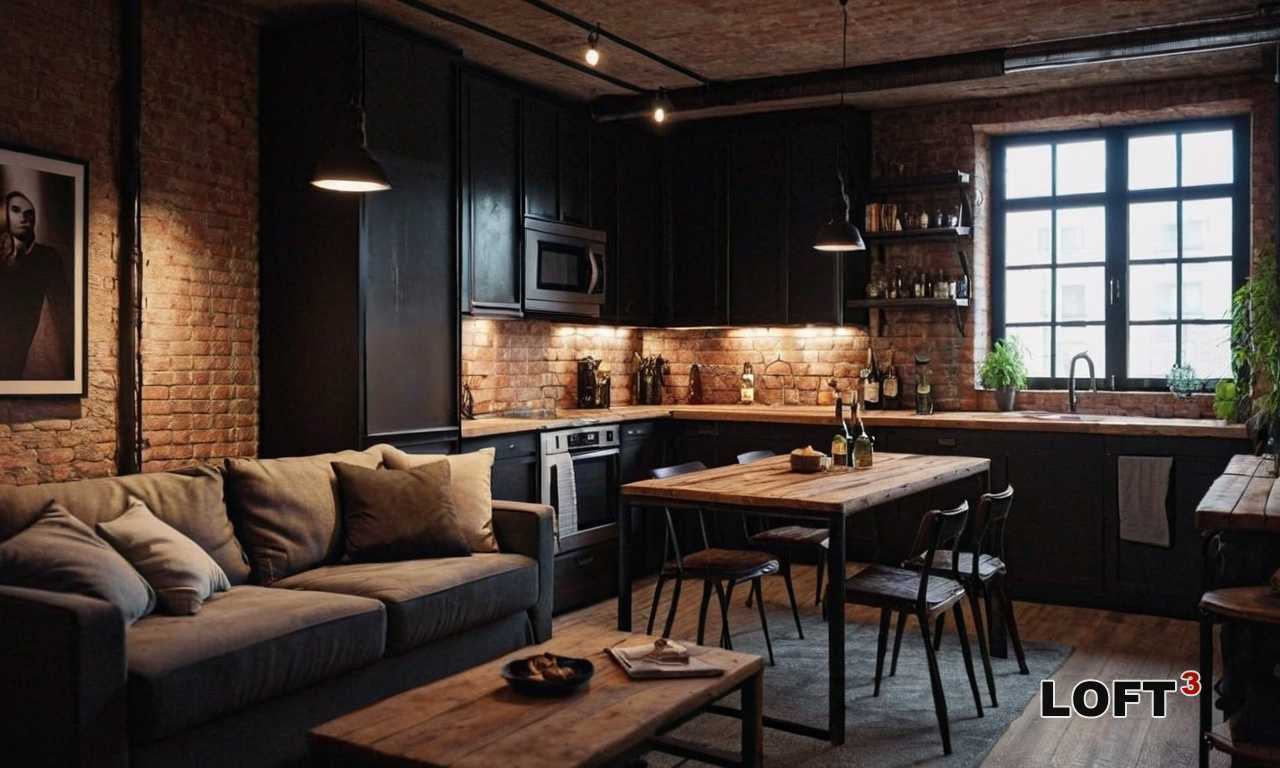 Как интегрировать старинные элементы в загородный дом в стиле лофт?