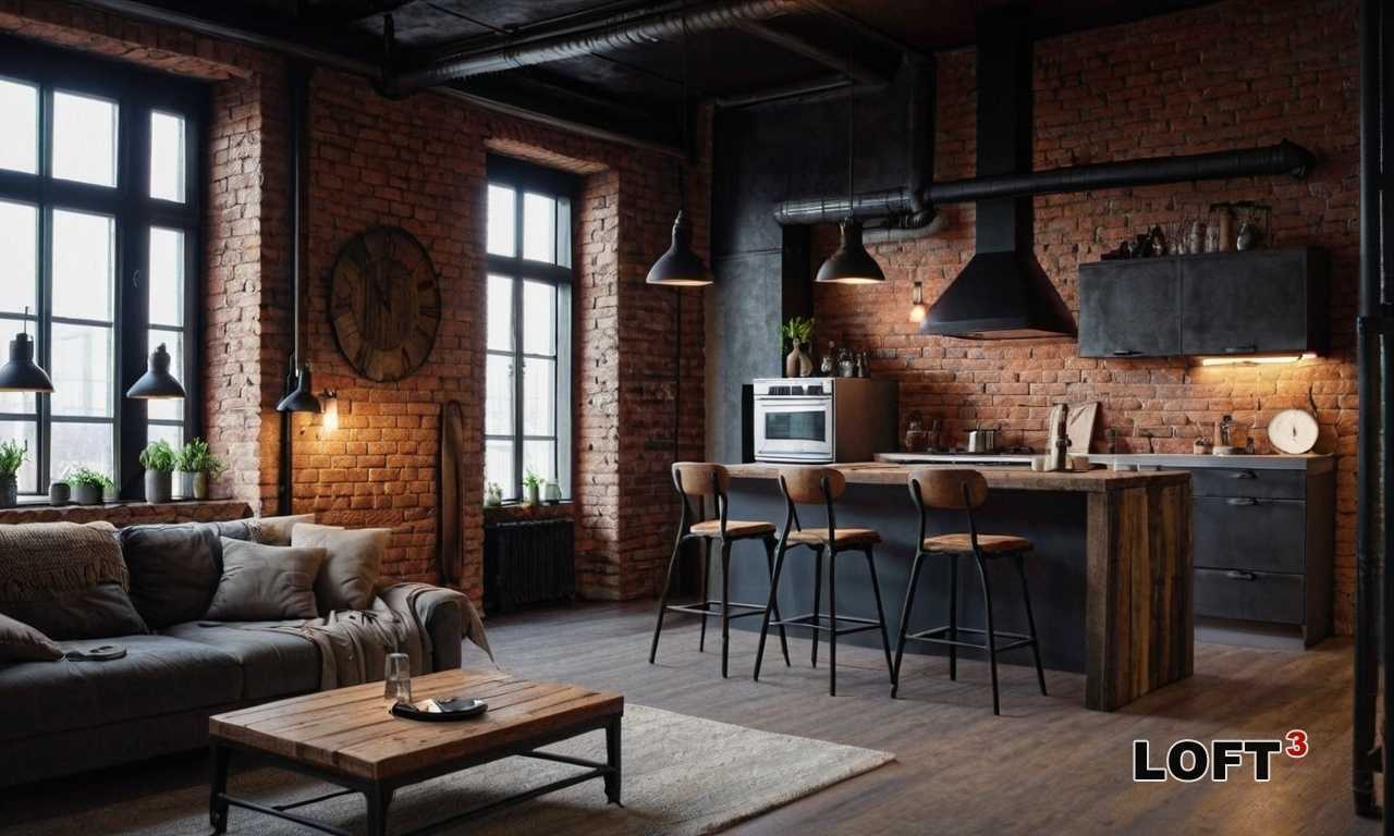 Декор и аксессуары: детали, подчеркивающие атмосферу лофта