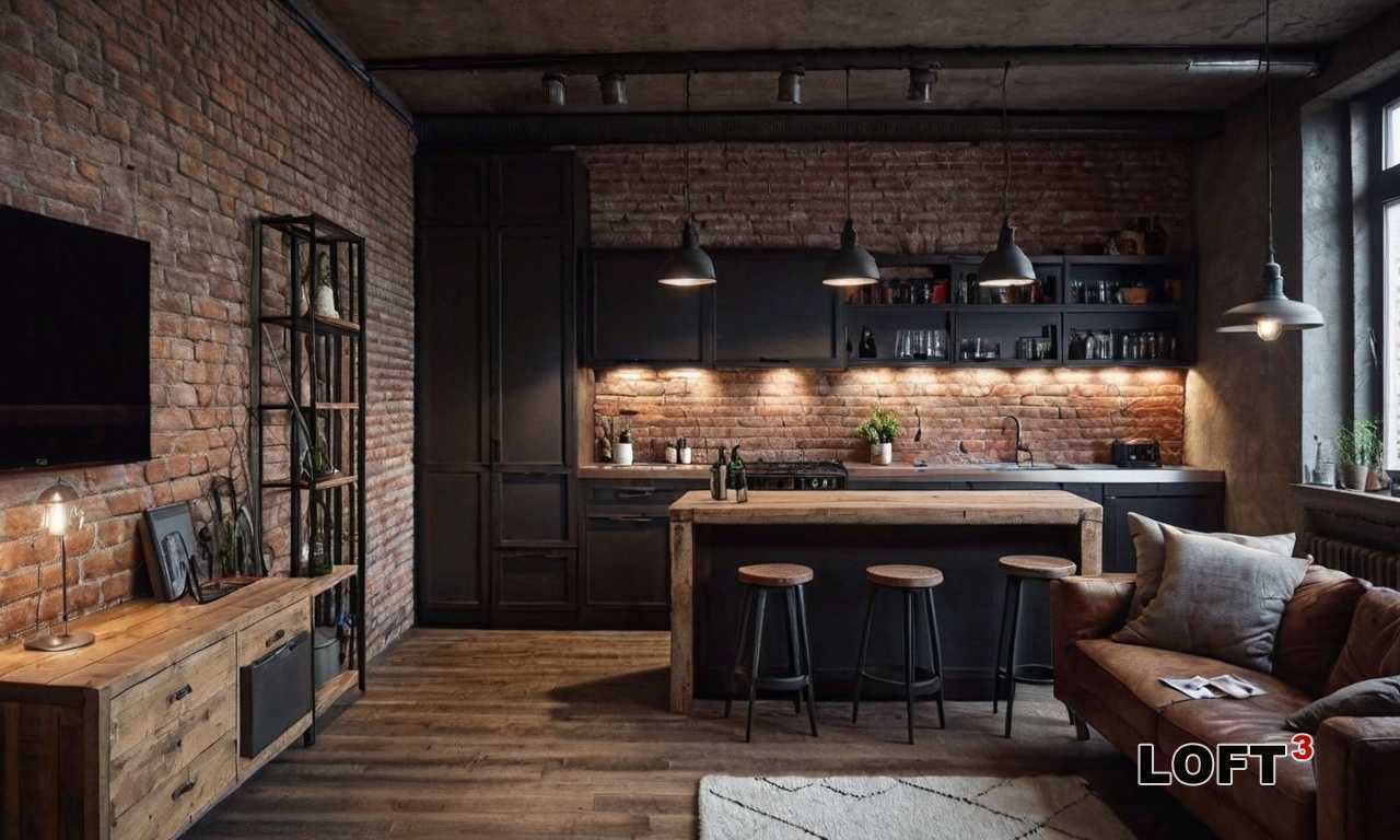 Лестница в загородном доме в стиле лофт - стильные решения Лестница в загородном доме в стиле лофт - стильные решения