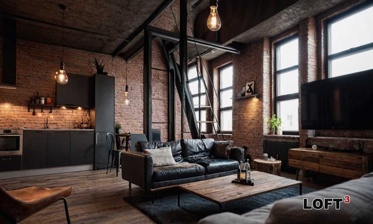 Как скрыть коммуникации на потолке, сохранив стиль лофт?