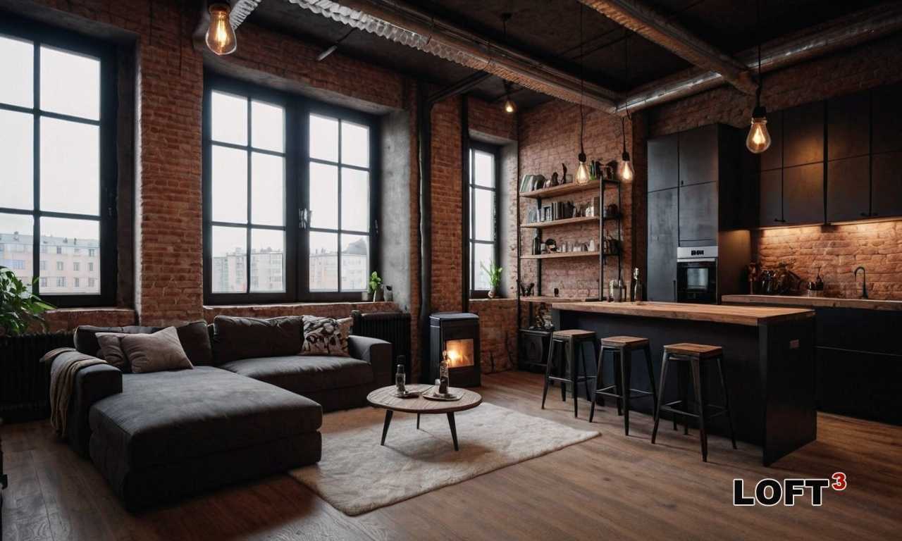 Основные цвета для интерьера в стиле лофт