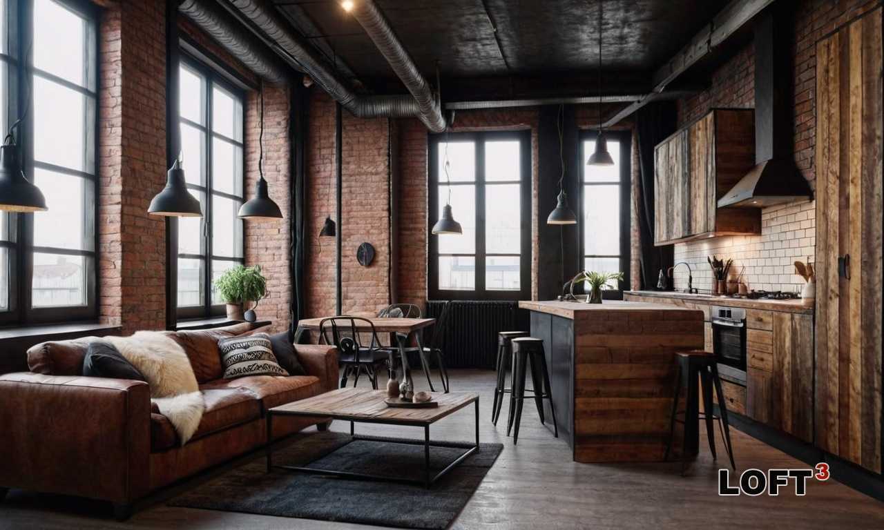 Обогрев воздухом: использование каминов и печей в лофт-доме