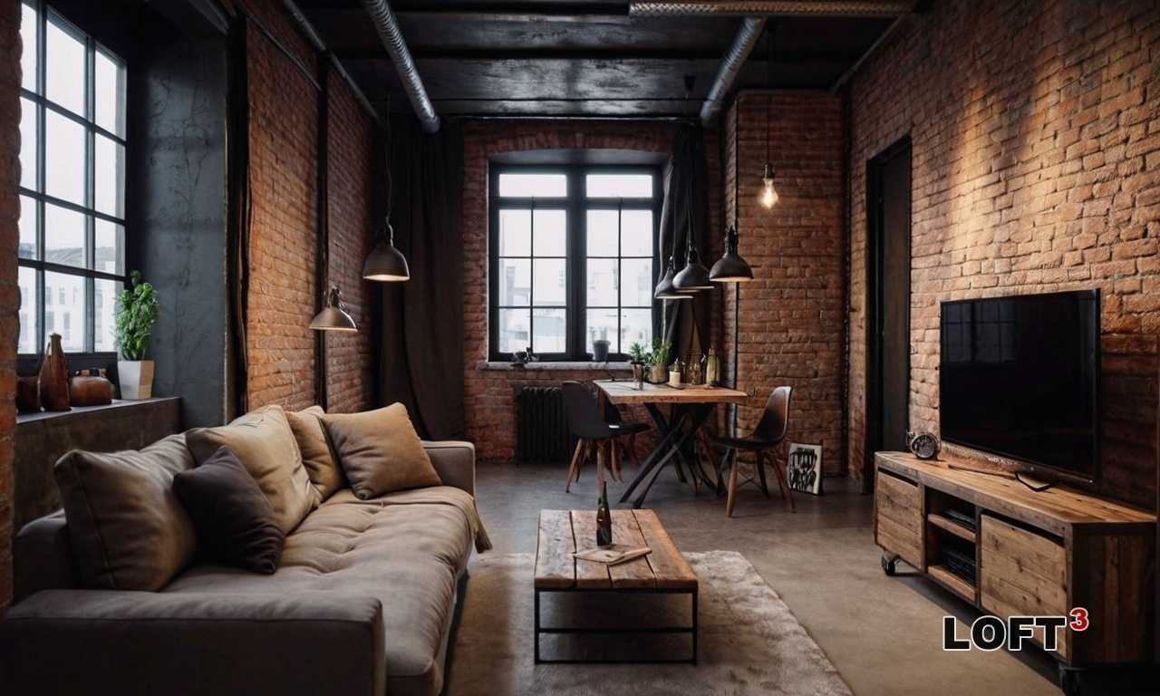 Как использовать подвесные элементы в интерьере загородного дома в стиле лофт?