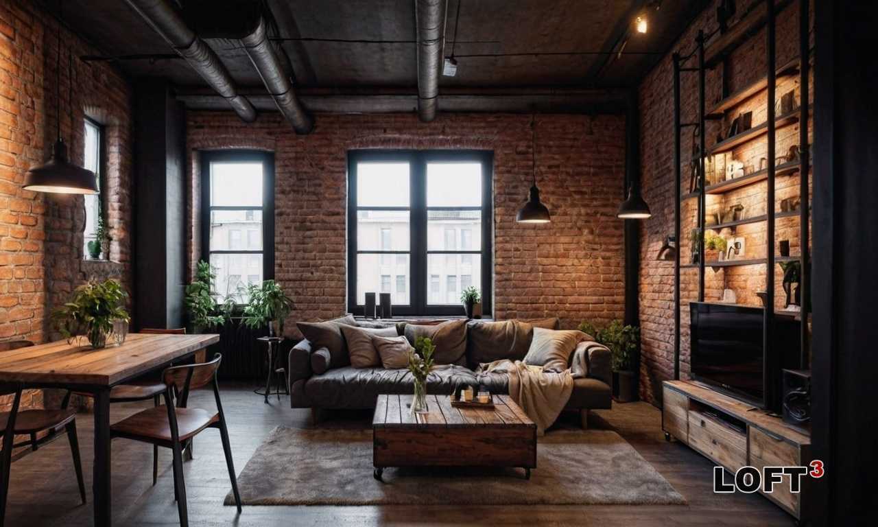 Секреты сочетания металла с другими материалами в стиле лофт