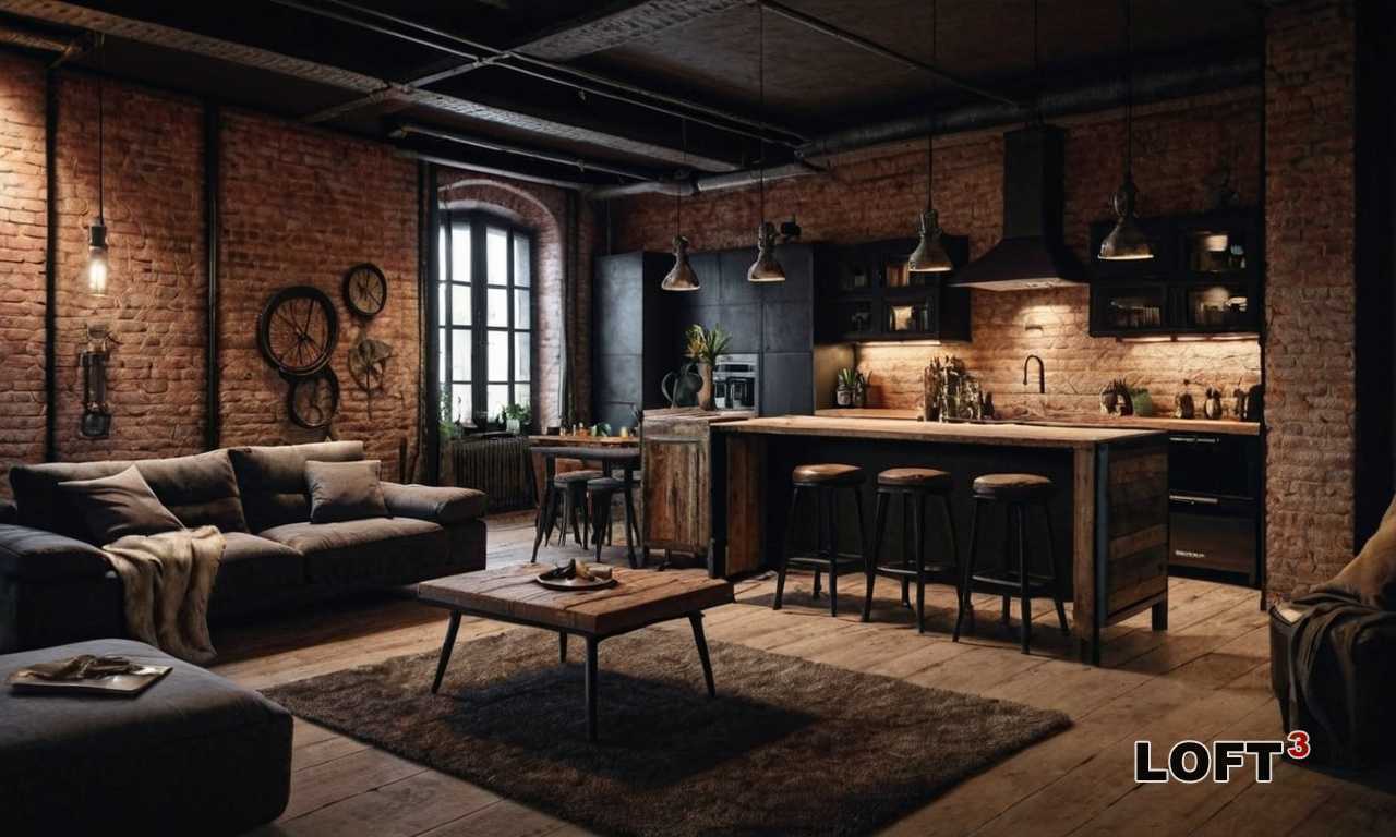 Как гармонично вписать стеклянные элементы в общий дизайн загородного дома в стиле лофт?