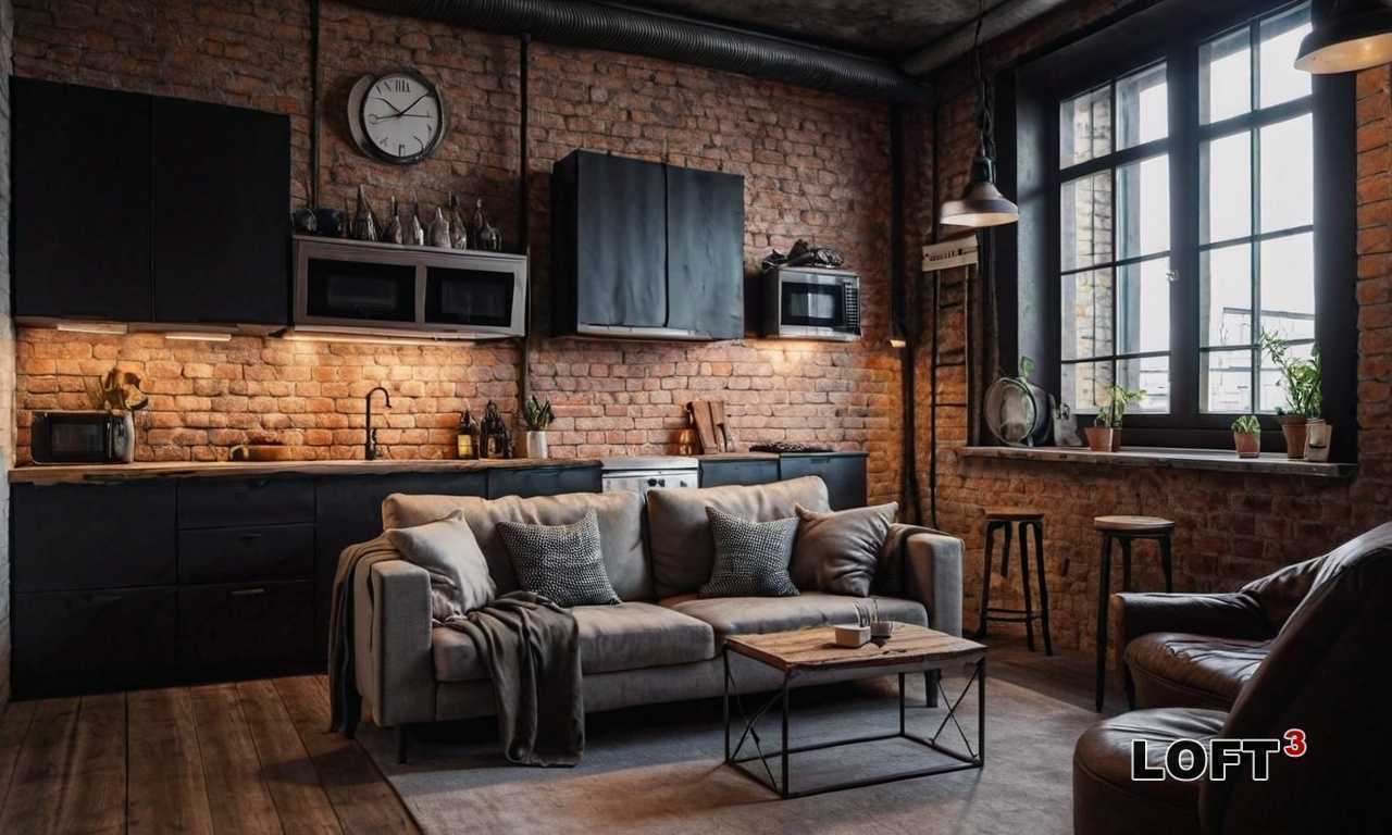 Стены: бетон, кирпич и стекло