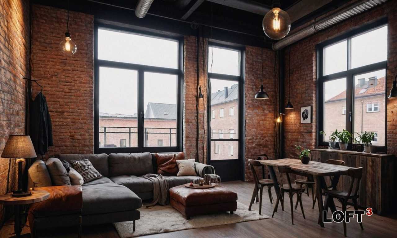 Как стекло влияет на освещенность в интерьере лофт