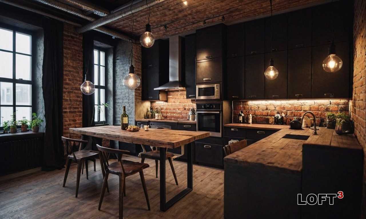 Освещение в стиле лофт: подбор светильников и сценариев освещения