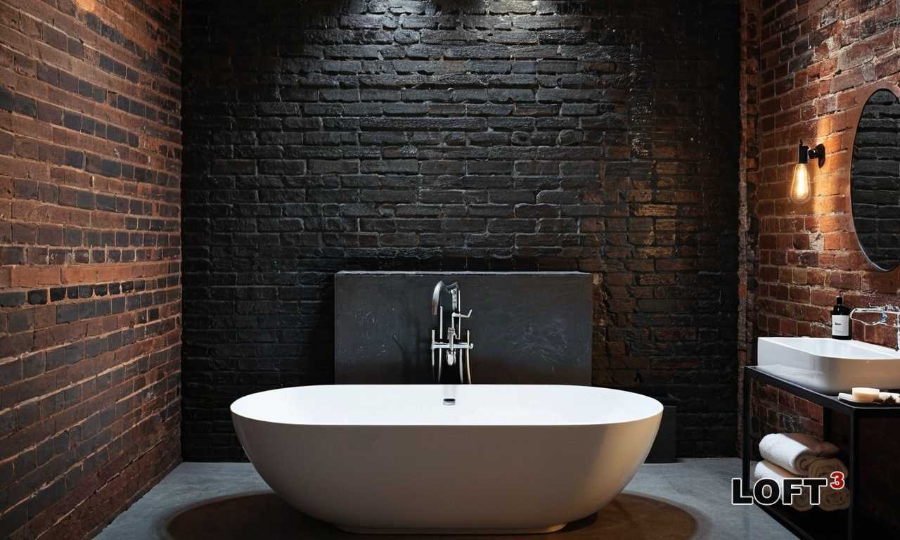 Какие потолочные балки подойдут для ванной Лофт?