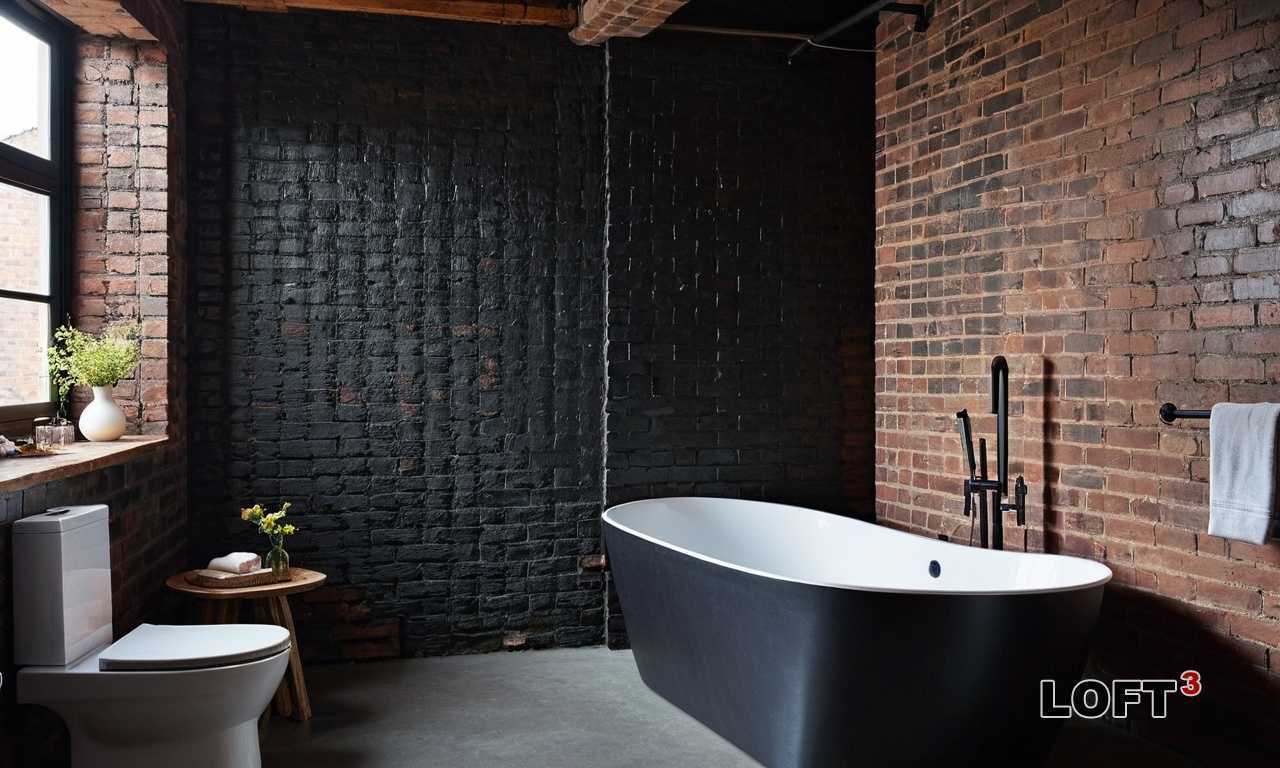 Как сочетать грубые и мягкие фактуры в ванной Лофт? Как сочетать грубые и мягкие фактуры в ванной Лофт?