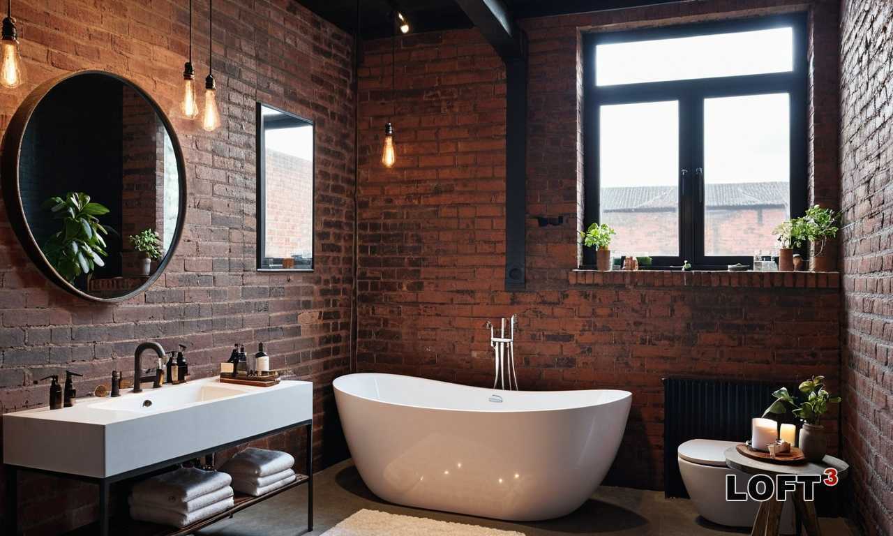 Лофт с элементами ретро - оригинальные идеи для ванной Лофт с элементами ретро - оригинальные идеи для ванной