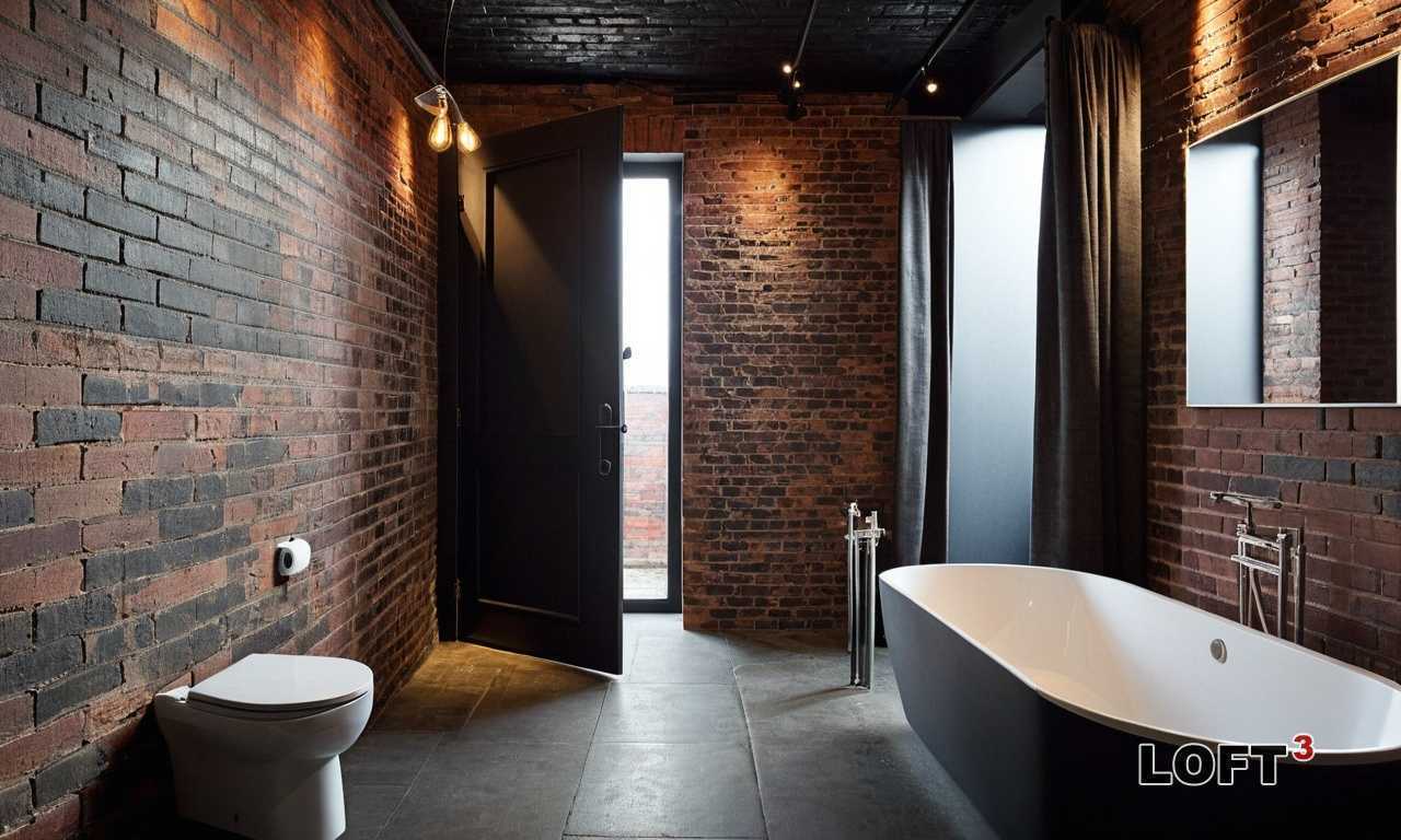 Как выбрать мебель для ванной в стиле Лофт - советы дизайнеров