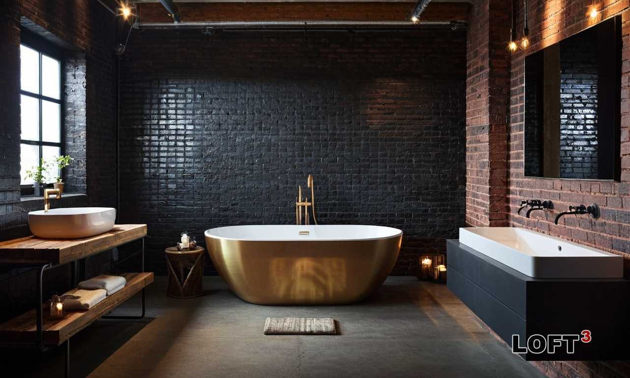 Как сочетать раковину в стиле Лофт с другими элементами интерьера?