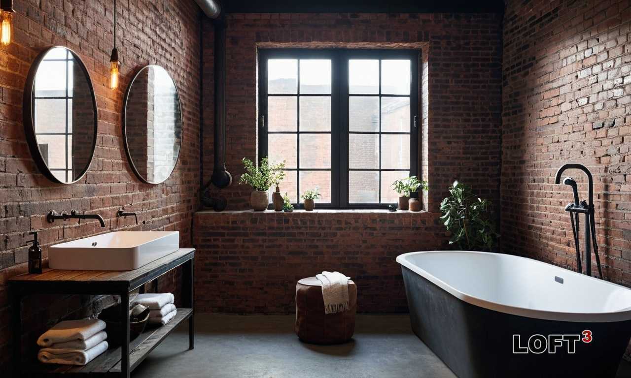 Как создать ванную Лофт с латунными кранами и мраморными раковинами? Как создать ванную Лофт с латунными кранами и мраморными раковинами?