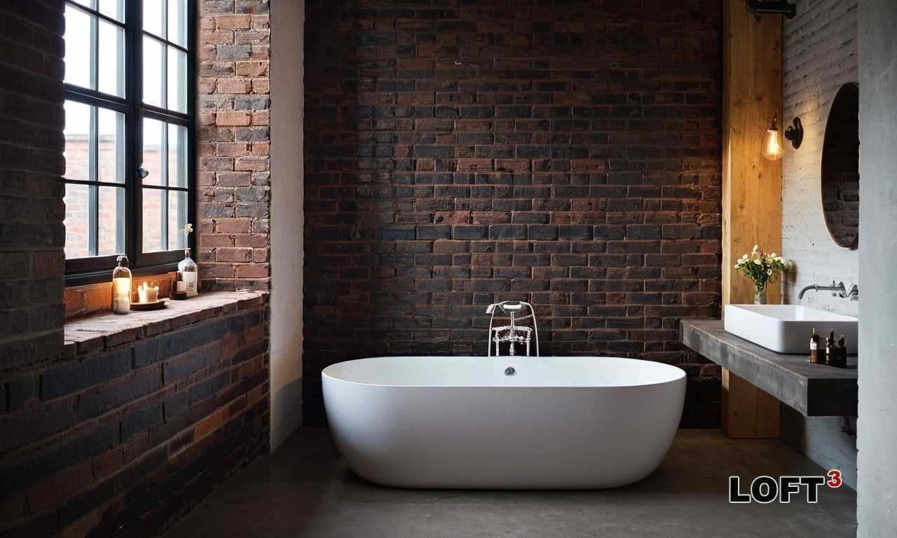 Как выбрать ванну из камня для интерьера Лофт?