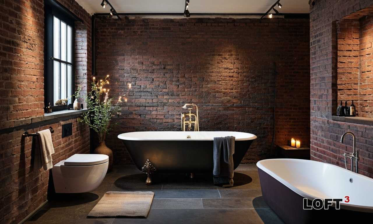 Как создать ванную Лофт с винтажными латунными смесителями и деревянными полками? Как создать ванную Лофт с винтажными латунными смесителями и деревянными полками?