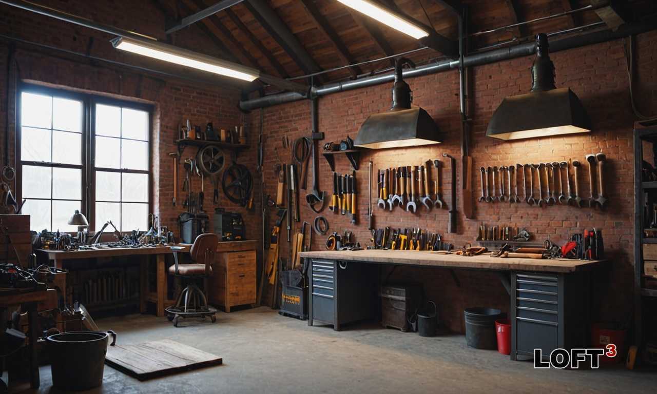 Обеспечение правильной вентиляции и освещения в мастерской