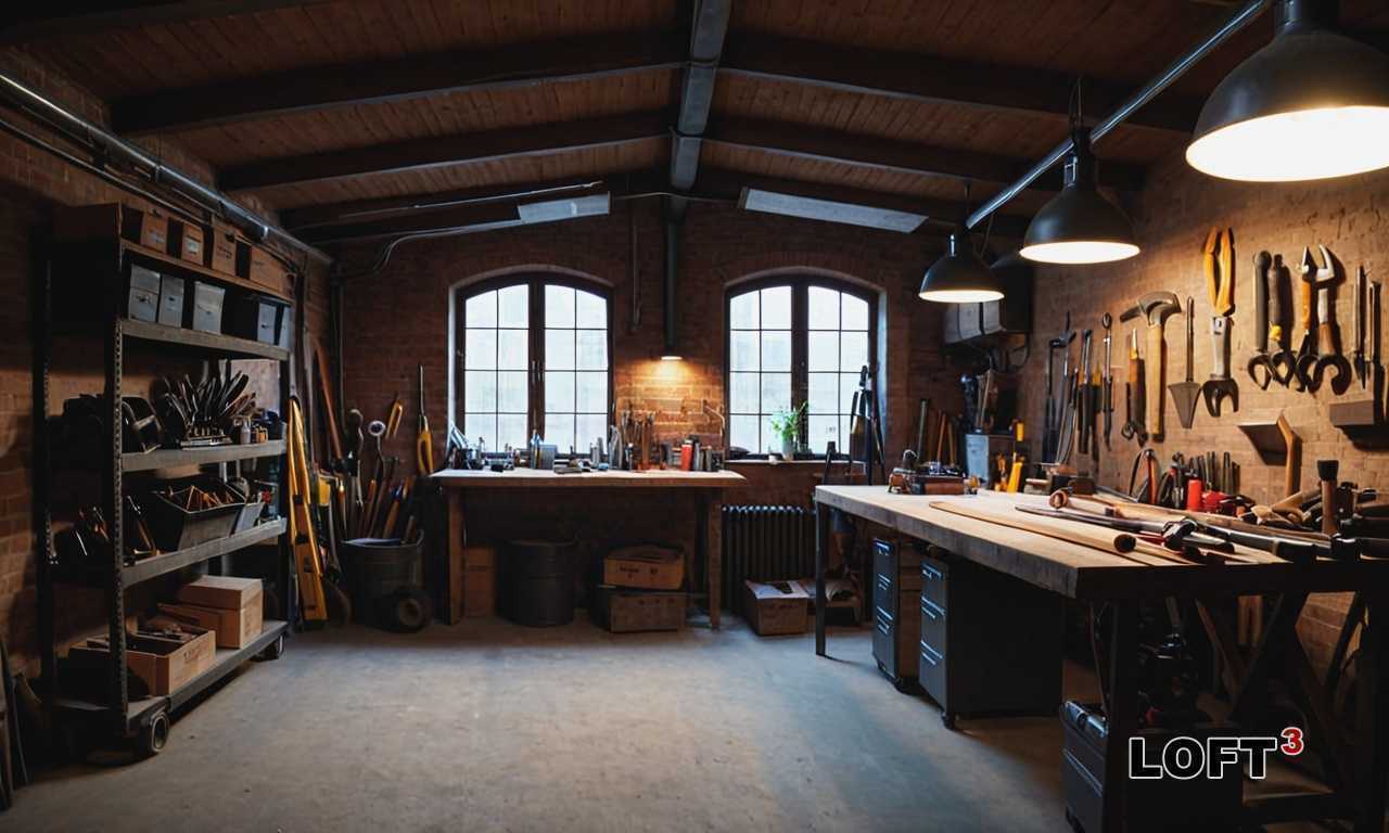 Размещение полок для удобного доступа к канистрам