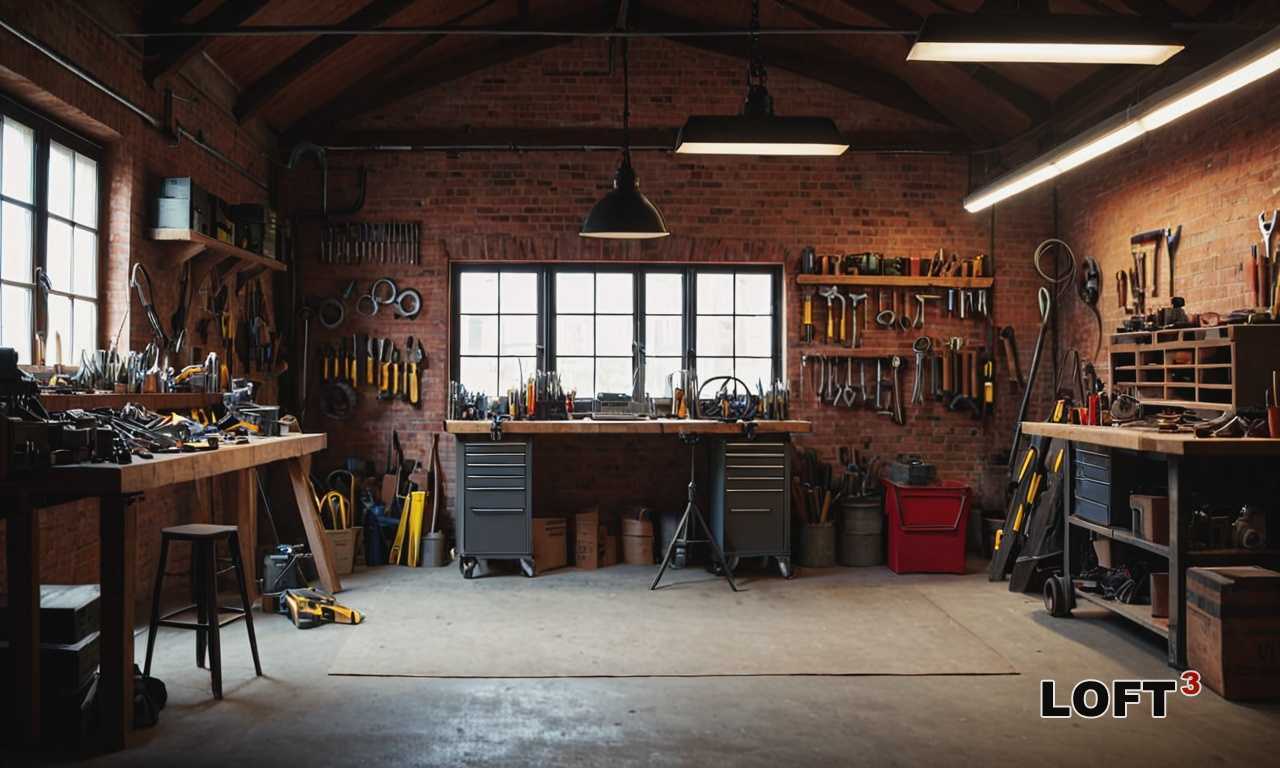 Как грамотно расположить системы хранения в пространстве мастерской