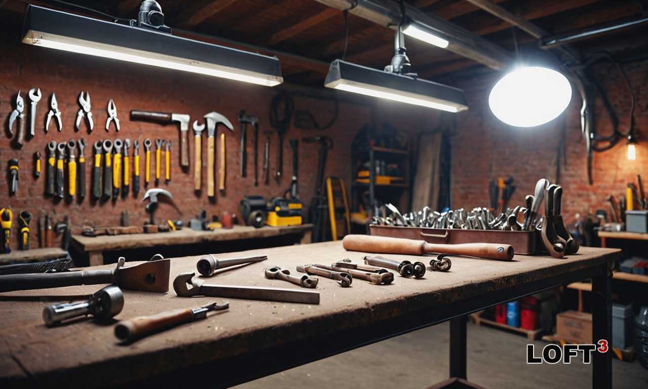 Как выбрать оптимальное освещение для мастерской в стиле Loft