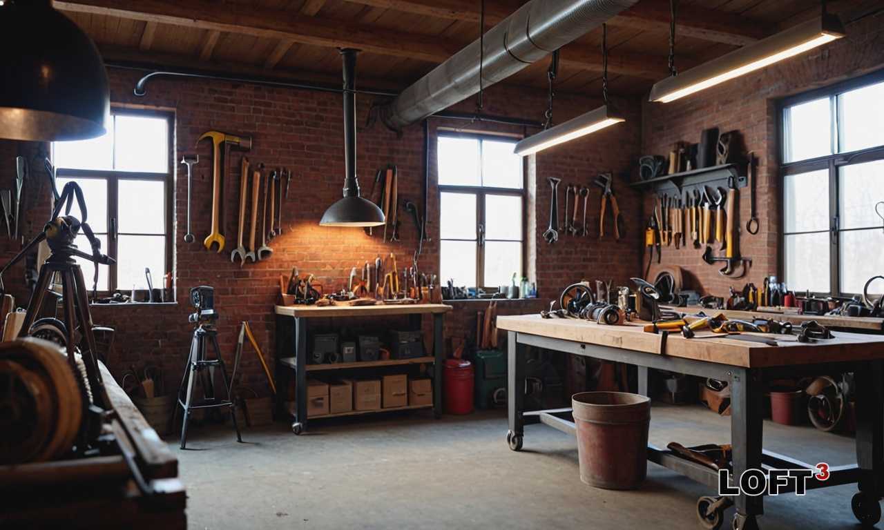 Решение проблемы шума и вентиляции в Loft-мастерской