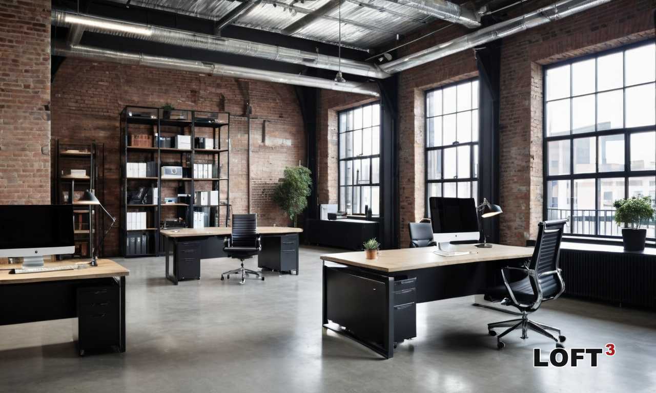 Цветовая палитра Loft: сочетание темных и светлых оттенков