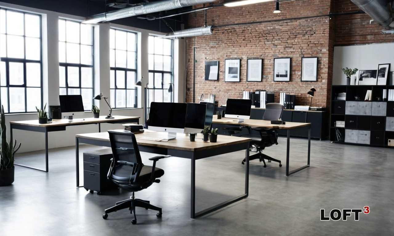 Как интегрировать мебель, не теряя индустриального стиля