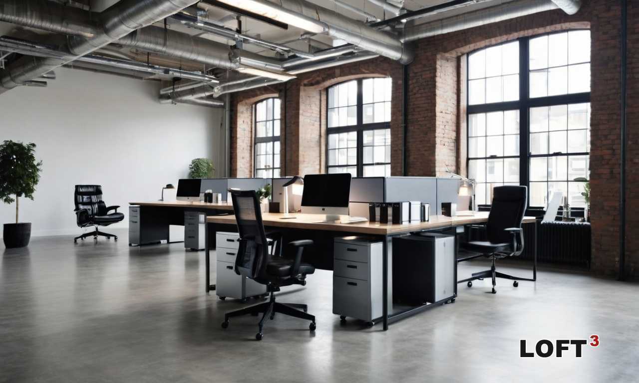 Как оформить Loft магазин одежды с акцентом на открытые конструкции и витрины