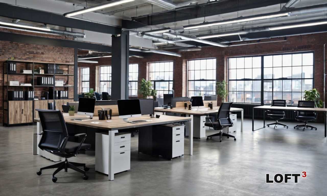 Как оформить Loft офис с использованием экологичных и натуральных материалов