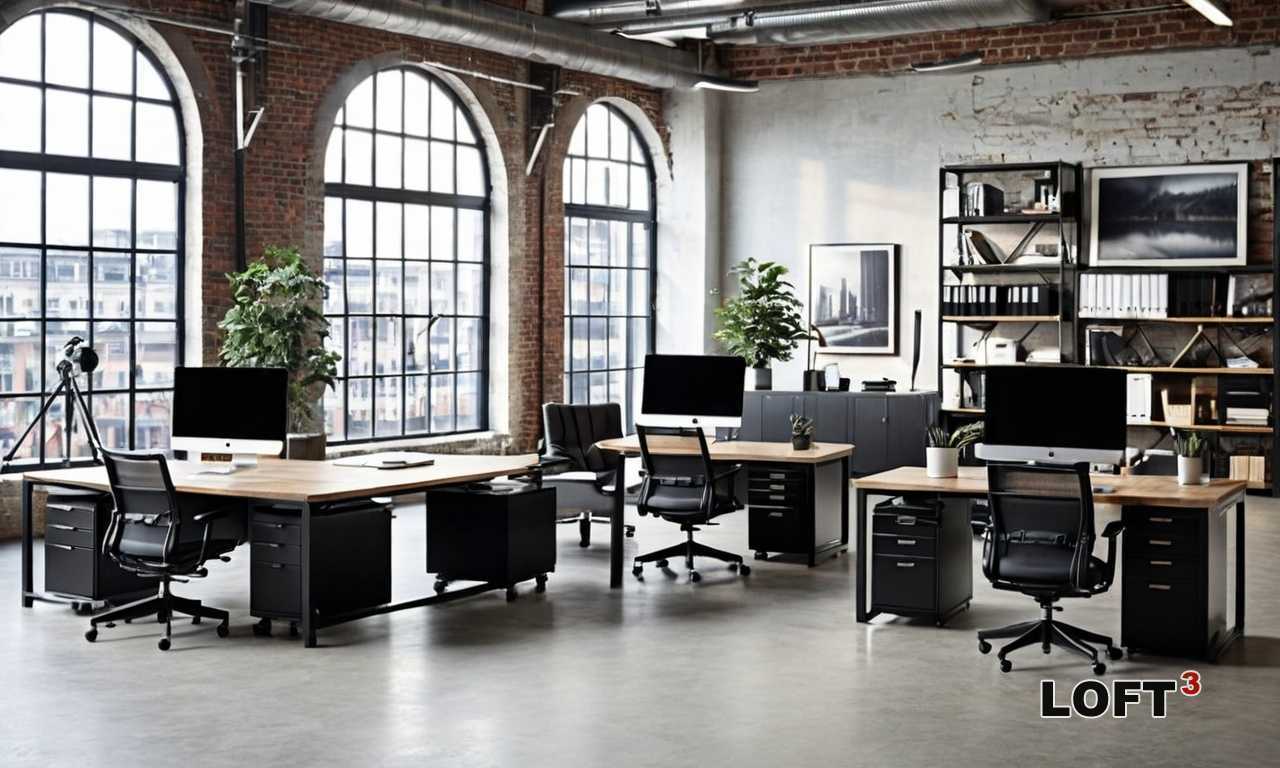 Правильный выбор мебели для автосалона в стиле Loft